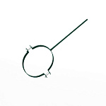 Крепление водосточный трубы сварное оцинкованное порошок ф180х10х250мм RAL 6005