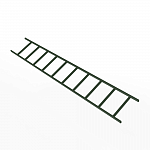 Лестница фальц кровельная 2000мм холоднокатанная сталь с порошковым покрытием RAL 6020
