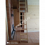 Лестница деревянная Fakro LWT Термоизол. складная 3-сегментная 120*60см 280см