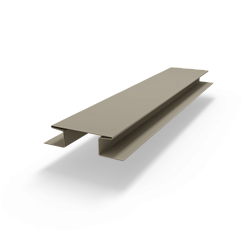 Н-образная планка (RAL 1035) оцинкованный с порошковым покрытием 0,45 мм