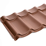 Металлочерепица Монтеррей классик оцинкованная с полимерным покрытием 0.5x1180мм  RAL 9004