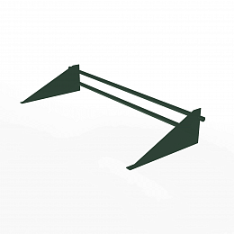 Снегозадержатель трубчатый 3000мм универсальный 25-1,0-1,5-3 холоднокатанная сталь с порошковым покрытием RR 11