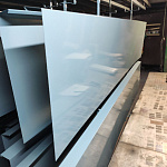 Парапет плоский RAL 7000 полиэстер 0,45