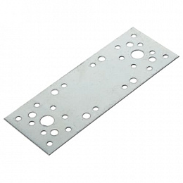 Пластина оцинкованная крепежная KP 180х65
