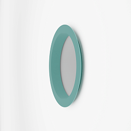 Откос радиусный 0,55 мм (RAL 6027) c порошковым покрытием