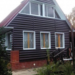 Металлосайдинг Блок-Хаус оцинкованный с полимерным покрытием 0,45х360мм RR 32