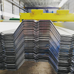 Профнастил НС35 0,7 RAL 9002 оцинкованный, с полимерным покрытием (полиэстер)