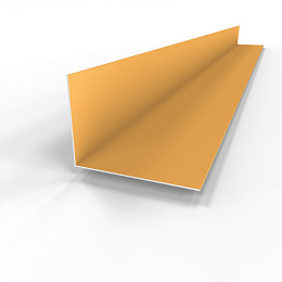 Планка угла внутренняя RAL 1034 оцинкованный c порошковым покрытием 0,45мм