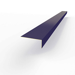 Откос оконный 0,45 мм (RAL 5022) c порошковым покрытием