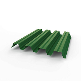 Профнастил Н75 - 0,7 (RAL 6002) с полимерным покрытием (полиэстер)