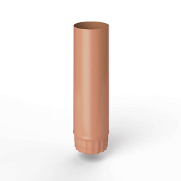 Труба водосточная оцинкованная порошок ф210х1250мм RAL 3012