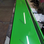 Н-образная планка (RAL 6018) оцинкованный с порошковым покрытием 0,45 мм