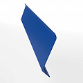 Планка примыкания в штробу для кровли 0,45 мм (RAL 5005) оцинкованная, с порошковым покрытием