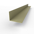 Планка угла внутренняя RAL 7034 оцинкованная c порошковым покрытием 0,45мм
