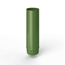 Труба водосточная оцинкованная порошок ф110х1250мм RAL 6025