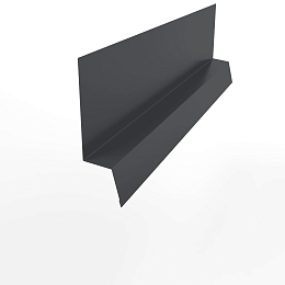 Планка начальная RAL 7024 оцинкованная с порошковым покрытием 0,45 мм