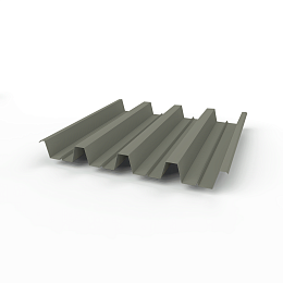 Профнастил Н60 (RAL 7003) 0,65х845мм оцинкованный, с полимерным покрытием (Полиэстер)