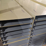 Парапет плоский RAL 1014 полиэстер 0,5 мм