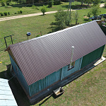 Профнастил С8 - 0,6х1180мм (RAL 3000) оцинкованный, с полимерным покрытием (полиэстер)