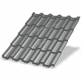 Металлочерепица МП Трамонтана-XL NormanMP (ПЭ-01-9006-0,5)