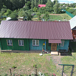 Профнастил С8 - 0,45х1180мм (RAL 5020) оцинкованный, с полимерным покрытием (полиэстер)