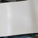 Лист оцинкованный 0,3х1250мм (RAL 9010) с полимерным покрытием (Полиэстер)
