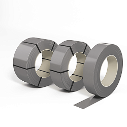 Лента оцинкованная (Штрипс) 0,4 мм (RAL 7036) с полимерным покрытием (полиэстер)