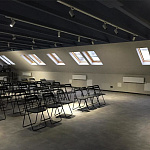 Окно мансардное дерево, лак ручка снизу Werso ДС 78*118см