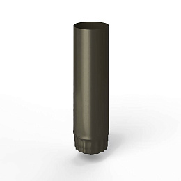 Труба водосточная оцинкованная порошок ф110х1250мм RAL 6022