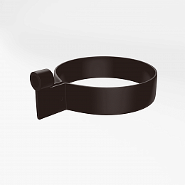 Крепление водосточный трубы пвх Grand Line ф87мм RAL 8017