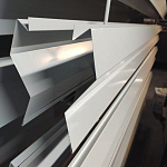 Откос оконный 0,7 мм (RAL 7047) c порошковым покрытием