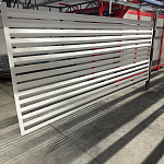 Вентиляционная решетка 1200х600 наружная оцинк. порошок 0.5мм все цвета RAL