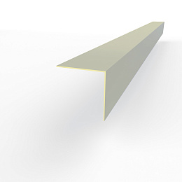 Планка угла внешнего RAL 7038 оцинкованная c порошковым покрытием 0,45мм