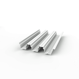 Профнастил Н114 - 0,9х646мм (RAL 9003) оцинкованный, с полимерным покрытием (полиэстер)