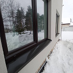 Отлив 0,4 мм RAL 5024 оконный оцинкованный c порошковым покрытием