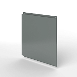 Фасадная металлокассета 795x530 открытого типа оцинкованная с порошковым покрытием 0,7мм RAL 7005