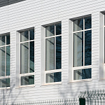 Корабельная Доска 0,265 0,5 Satin с пленкой RAL 9003 сигнальный белый