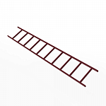 Лестница кровельная 3000мм холоднокатанная сталь с порошковым покрытием RAL 3005