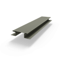 Н профиль соединительный (RAL 7003) оцинкованный с порошковым покрытием 0,45 мм