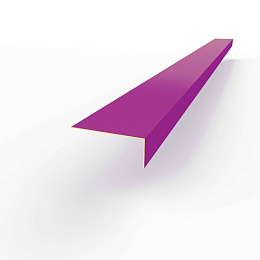 Откос оконный 0,45 мм (RAL 4006) c порошковым покрытием