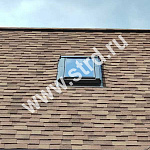 Окно мансардное дерево, лак ручка снизу Dakea KAA F6A B1500 66*118см