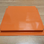 Фасадная металлокассета открытого типа 1 мм (RAL 2004) оцинкованная, с порошковым покрытием