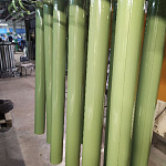 Труба водосточная оцинкованная порошок ф90х1250мм RAL 6011