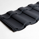 Металлочерепица Kredo оцинкованная с полимерным покрытием 0,45х1190мм RAL 7024