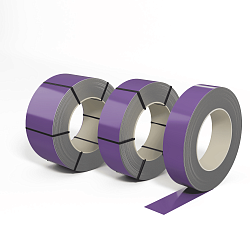 Лента оцинкованная (Штрипс) 0,4 мм (RAL 4005) с полимерным покрытием (полиэстер)