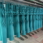 Крепление желоба водосточного c порошковым покрытием ф150x350мм RAL 5021