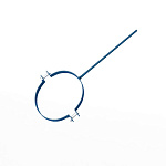 Крепление водосточный трубы сварное оцинкованное порошок ф180х10х250мм RAL 5019