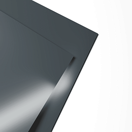 Лист оцинкованный 0,45х1250мм (RAL 7011) с полимерным покрытием (полиэстер)