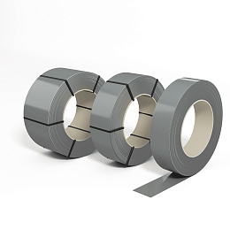 Лента оцинкованная (Штрипс) 0,5 мм (RAL 7042) с полимерным покрытием (полиэстер)