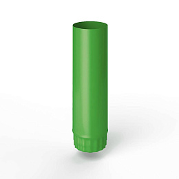 Труба водосточная оцинкованная порошок ф125х1250мм RAL 6018